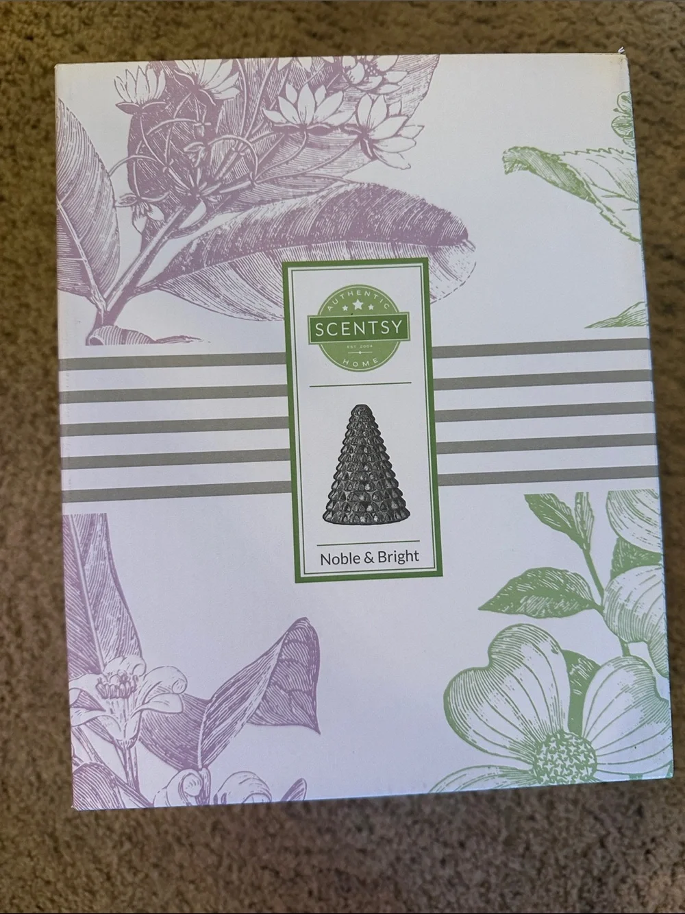 Scentsy Noble & Bright diffuser shade, shade only